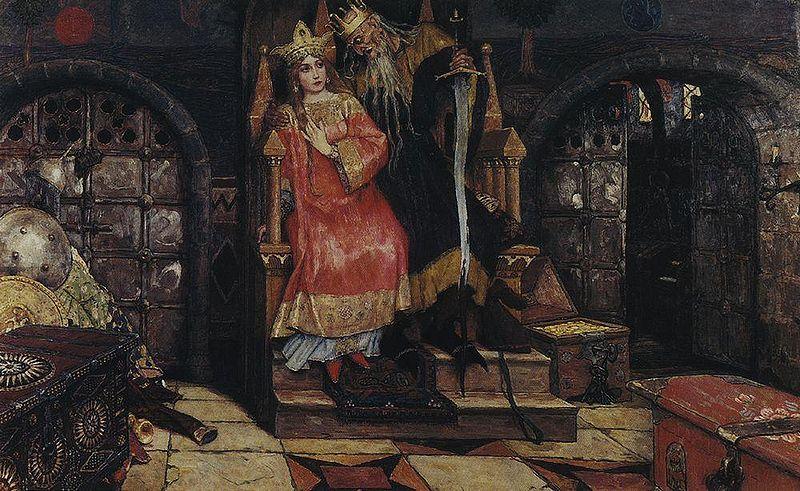 Viktor Vasnetsov Kashchei the Immortal oil painting image